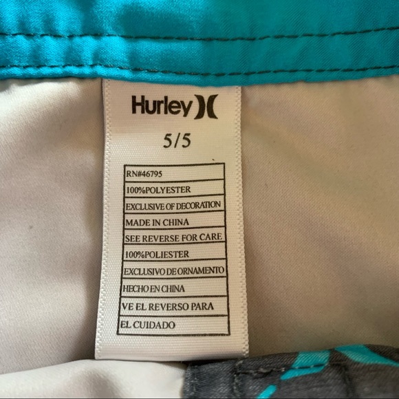 Boy’s Hurley Board Shorts * size 5 - Picture 3 of 12